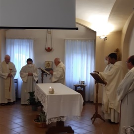 La celebrazione in Convento